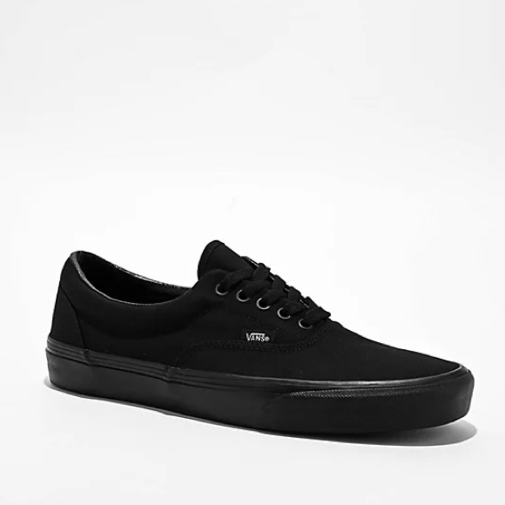 Vans Era Classic Black Canvas Sneakers